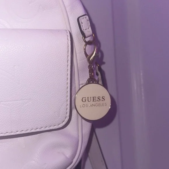 GUESS Cream Mini Backpack - Picture 5 of 7